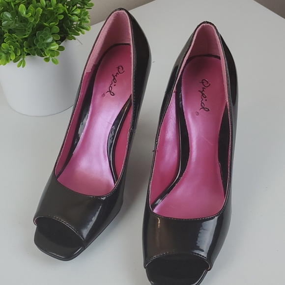 Qupid black heels - Picture 2 of 7